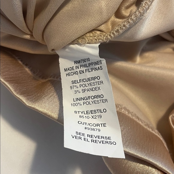 Shimmering Gold Dress - Picture 8 of 8